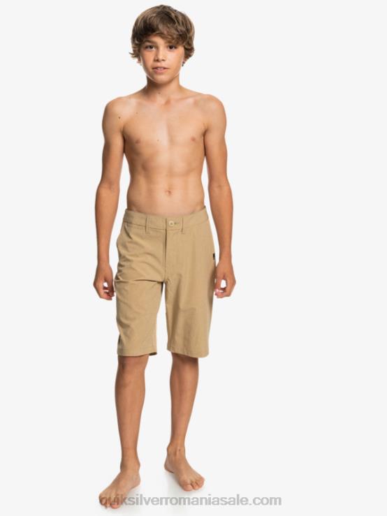plage 8-16 union heather amphibian 19 pantaloni scurți hibrid XT6B2315 băieți Quiksilver