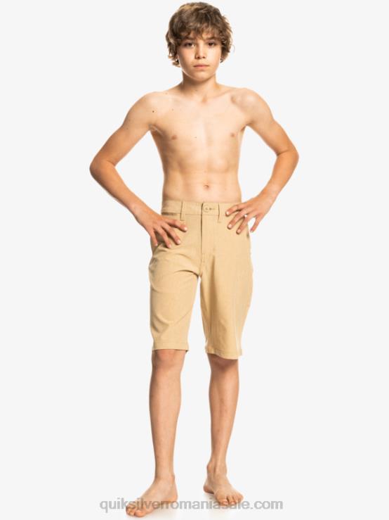 plage 8-16 union heather amphibian 19 pantaloni scurți hibrid XT6B2325 băieți Quiksilver