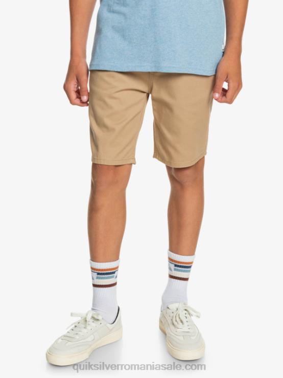 tămâia 8-16 zilnic 17 pantaloni scurți chino XT6B2288 băieți Quiksilver
