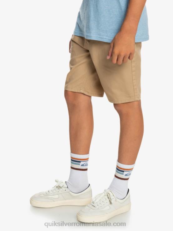 tămâia 8-16 zilnic 17 pantaloni scurți chino XT6B2288 băieți Quiksilver