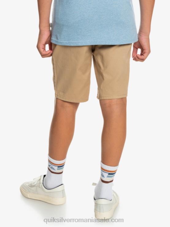 tămâia 8-16 zilnic 17 pantaloni scurți chino XT6B2288 băieți Quiksilver