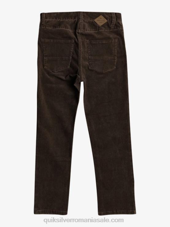 demitasse 8-16 pantaloni cracker conici din catifea XT6B2331 băieți Quiksilver