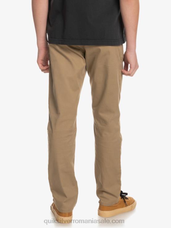 lemn de ulm 8-16 până la pantaloni de zi cu zi XT6B2239 băieți Quiksilver