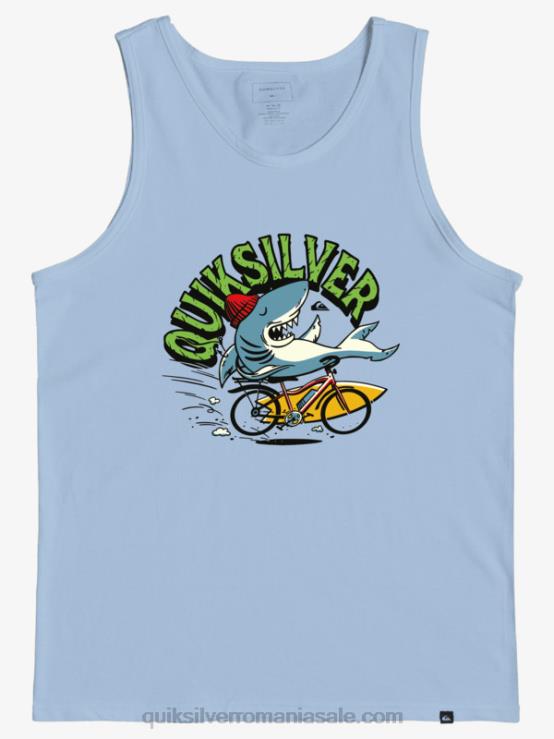 cer albastru Tricou rezervor 2-7 la risc XT6B2265 băieți Quiksilver