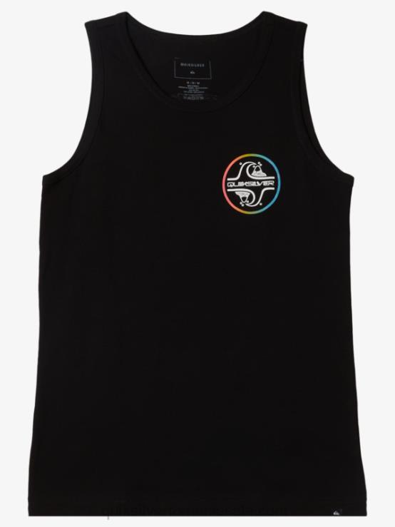 negru Tricou cu 8-16 nuclee bubble tank XT6B2228 băieți Quiksilver