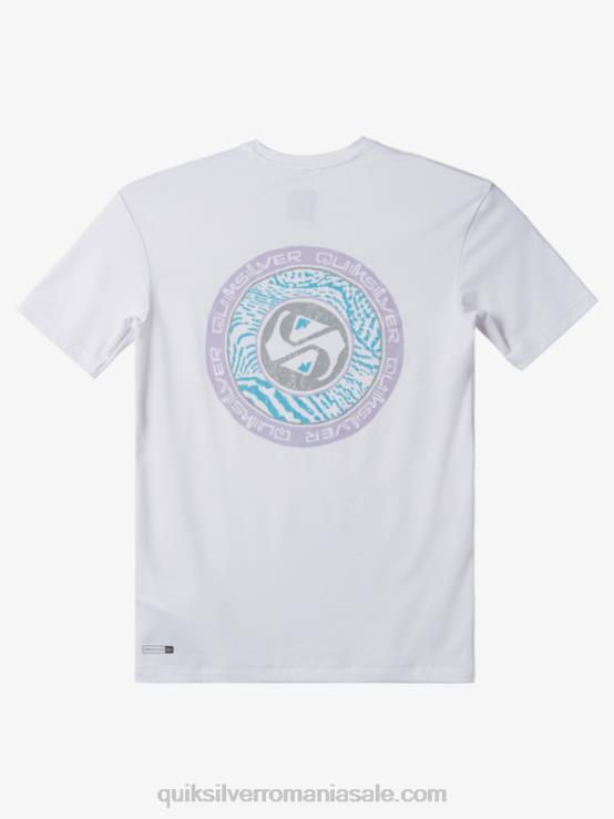 Albă ca Zăpada 8-16 mix session upf 50 tricou de surf cu mânecă scurtă XT6B2014 băieți Quiksilver