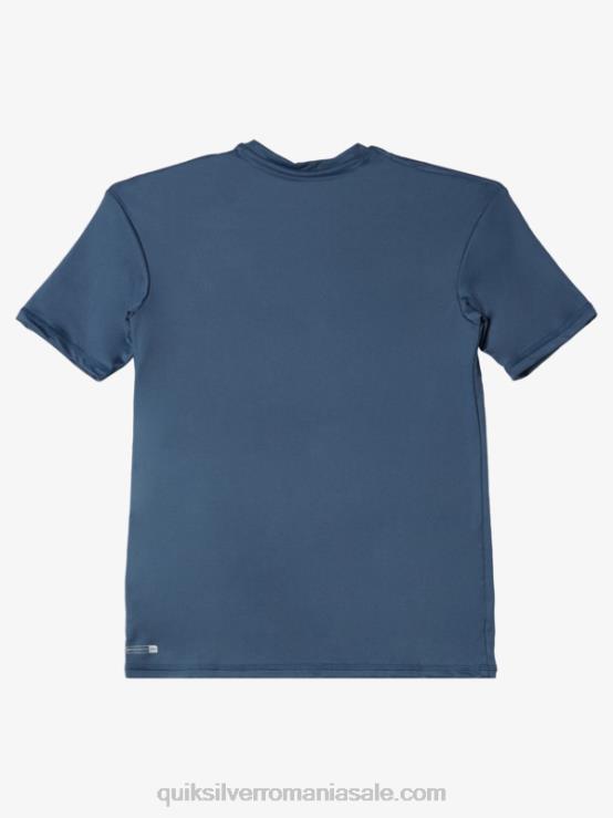 Marea Bering 8-16 tricou cu mânecă scurtă cu dungi scurte upf 50 surf XT6B2136 băieți Quiksilver