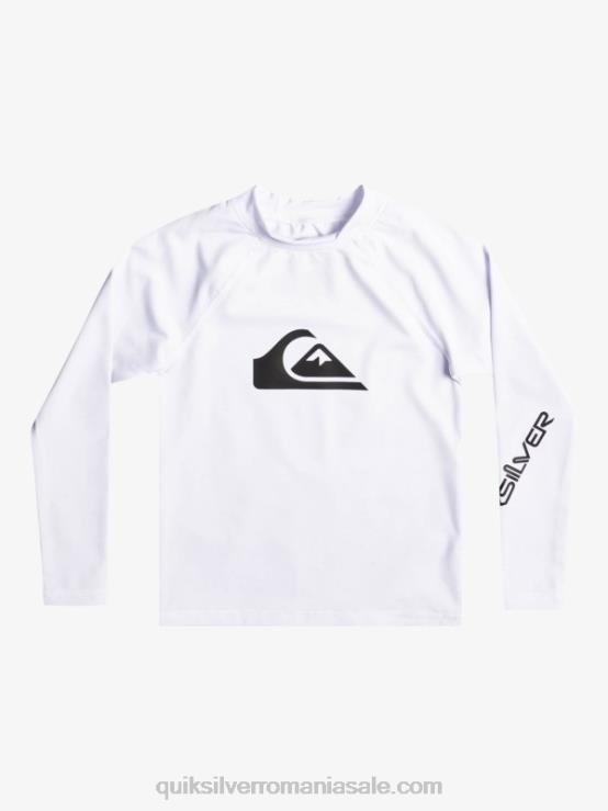 alb 2-7 all time ls l/sl surf trie XT6B2073 băieți Quiksilver