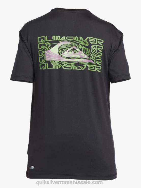 asfalt 8-16 mix session upf 50 tricou de surf cu mânecă scurtă XT6B2012 băieți Quiksilver