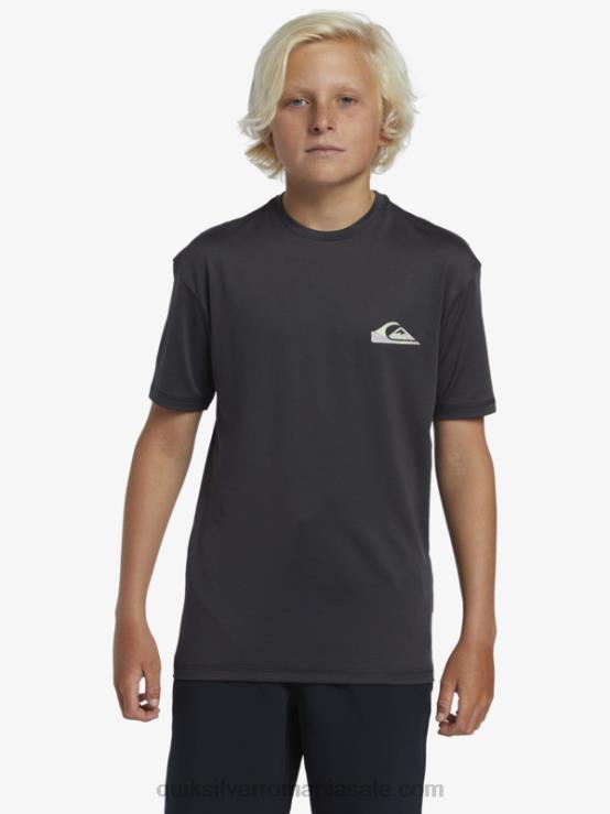 asfalt 8-16 mix session upf 50 tricou de surf cu mânecă scurtă XT6B2012 băieți Quiksilver