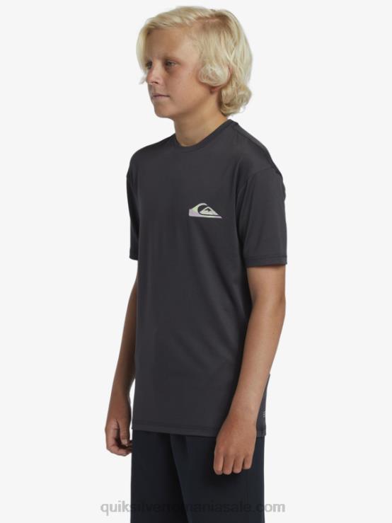 asfalt 8-16 mix session upf 50 tricou de surf cu mânecă scurtă XT6B2012 băieți Quiksilver