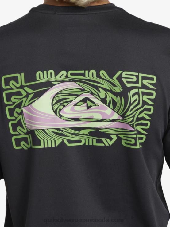asfalt 8-16 mix session upf 50 tricou de surf cu mânecă scurtă XT6B2012 băieți Quiksilver
