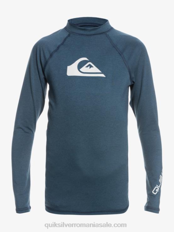 blazer bleumarin heather 8-16 all time ls youth l/sl surf trie XT6B2099 băieți Quiksilver