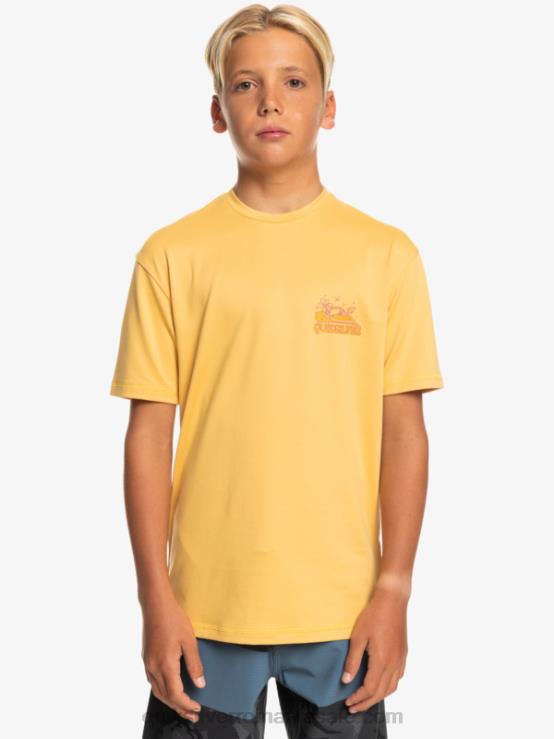 grâu 8-16 mix session upf 50 tricou de surf cu mânecă scurtă XT6B2015 băieți Quiksilver