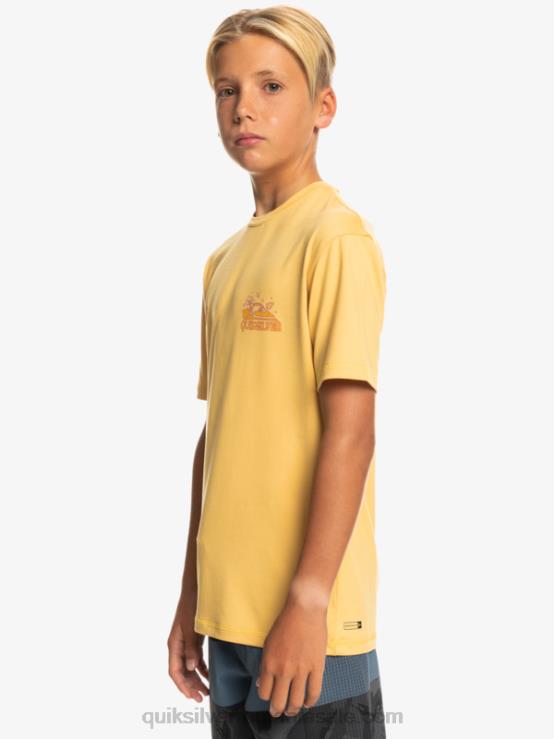 grâu 8-16 mix session upf 50 tricou de surf cu mânecă scurtă XT6B2015 băieți Quiksilver
