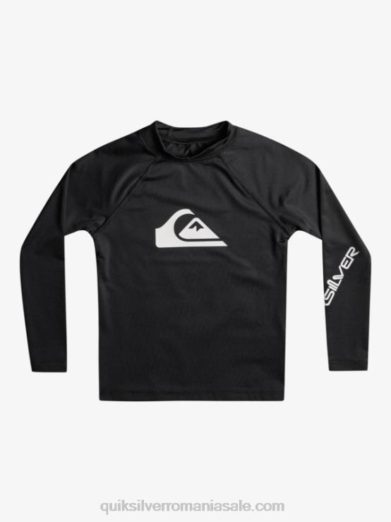 negru 2-7 all time ls l/sl surf trie XT6B2074 băieți Quiksilver