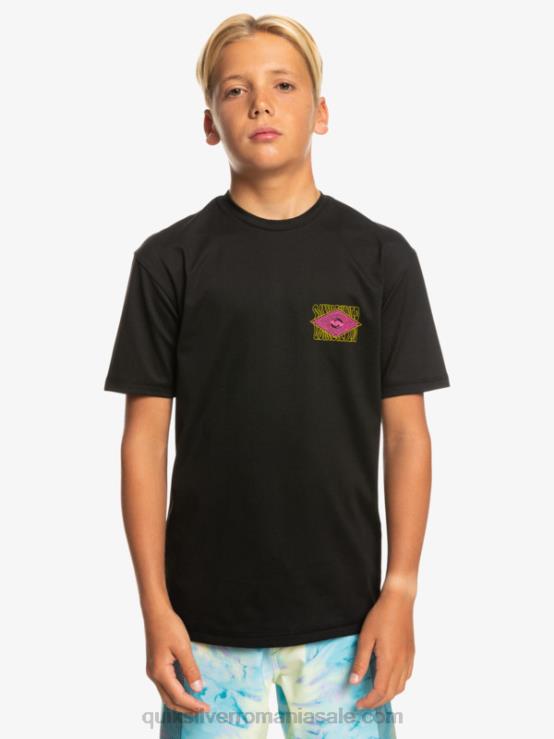 negru Tricou surf 8-16 radical upf 50 XT6B2011 băieți Quiksilver