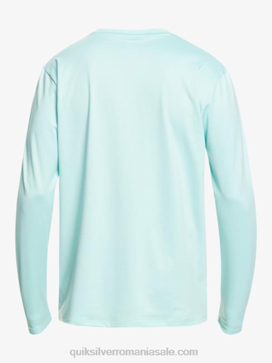 înger albastru 8-16 tricou de surf pentru tineret l/sl cu dungi solide XT6B2122 băieți Quiksilver