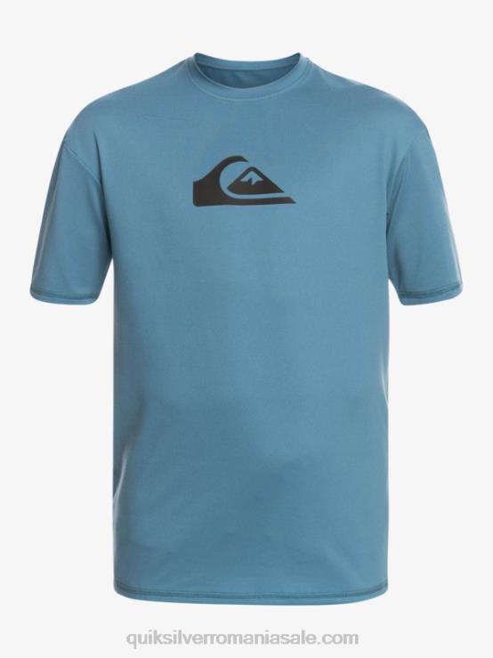 provencial 8-16 tricou cu mânecă scurtă cu dungi scurte upf 50 surf XT6B2138 băieți Quiksilver
