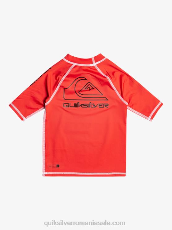 rosu cu risc ridicat 2-7 în turneu mânecă scurtă upf 50 rashguard XT6B2116 băieți Quiksilver