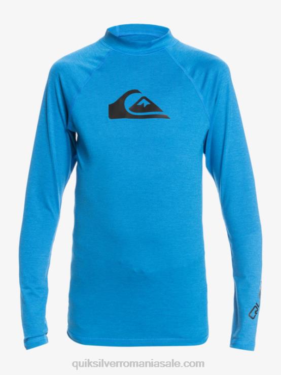 snorkel albastru erica 8-16 all time ls youth l/sl surf trie XT6B2100 băieți Quiksilver