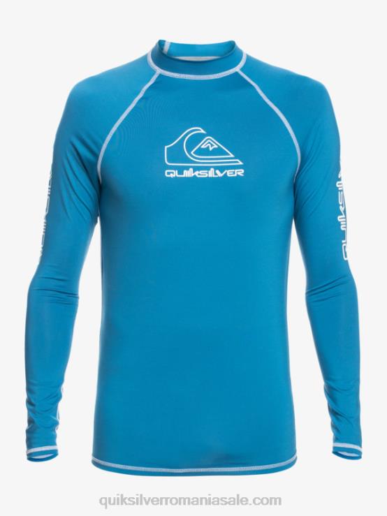 vallarta albastru 2-7 în turneu mânecă lungă upf 50 rashguard XT6B2222 băieți Quiksilver