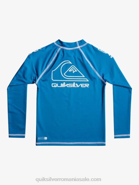 vallarta albastru 2-7 în turneu mânecă lungă upf 50 rashguard XT6B2222 băieți Quiksilver