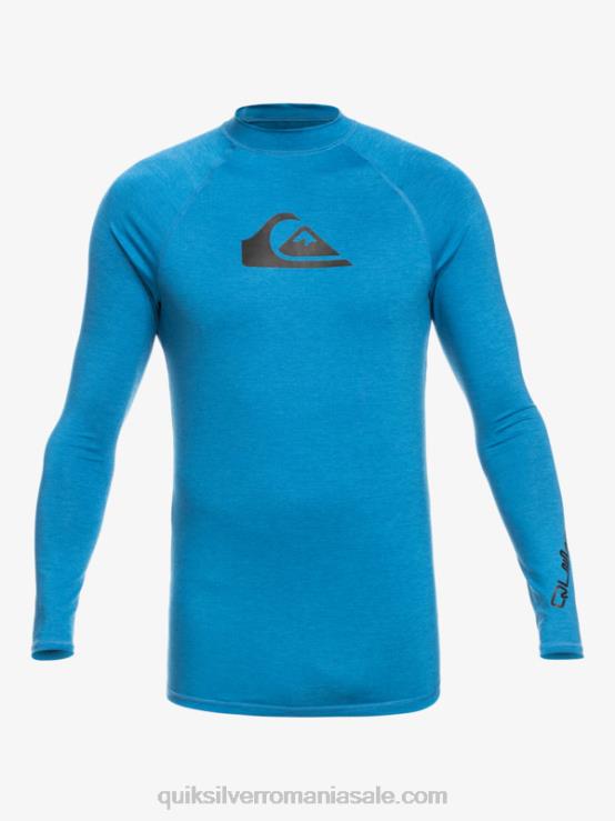 vallarta blue heather 8-16 all time ls youth l/sl surf trie XT6B2101 băieți Quiksilver