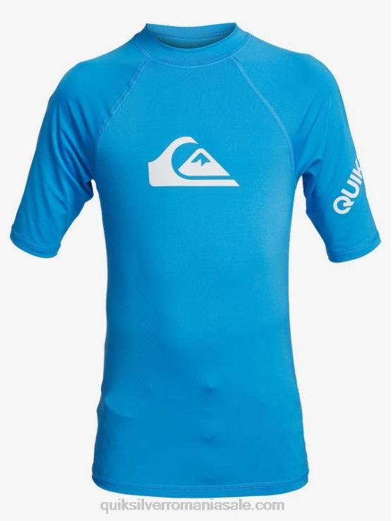 vesel 8-16 all time cu mânecă scurtă upf 50 rashguard XT6B2244 băieți Quiksilver