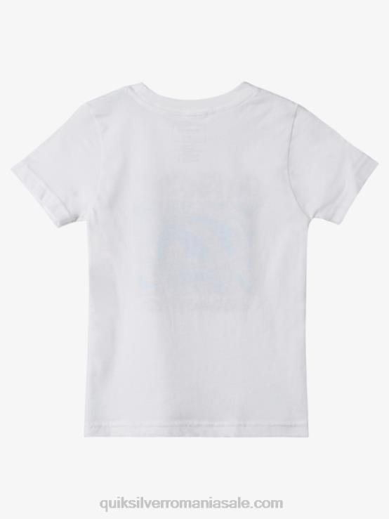 alb 2-7 tricou soare de la miezul nopții XT6B1965 băieți Quiksilver