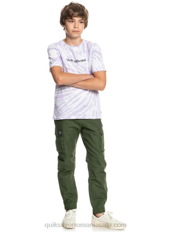 alb 8-16 tricou omni XT6B2312 băieți Quiksilver