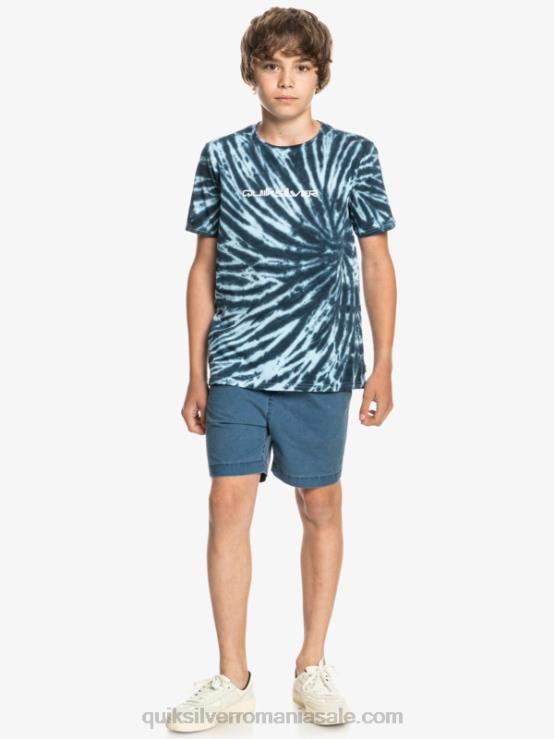albastru aerisit 8-16 tricou omni XT6B2311 băieți Quiksilver