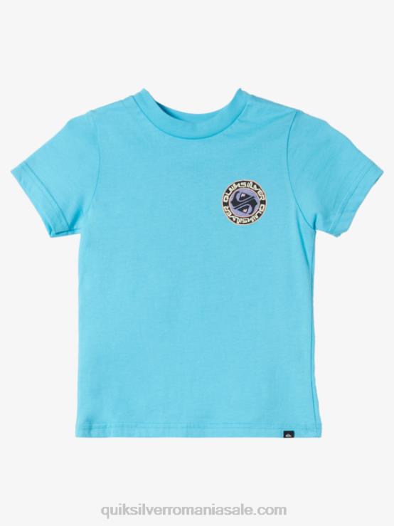 albastru râu Tricou 2-7 povești sărate XT6B1953 băieți Quiksilver