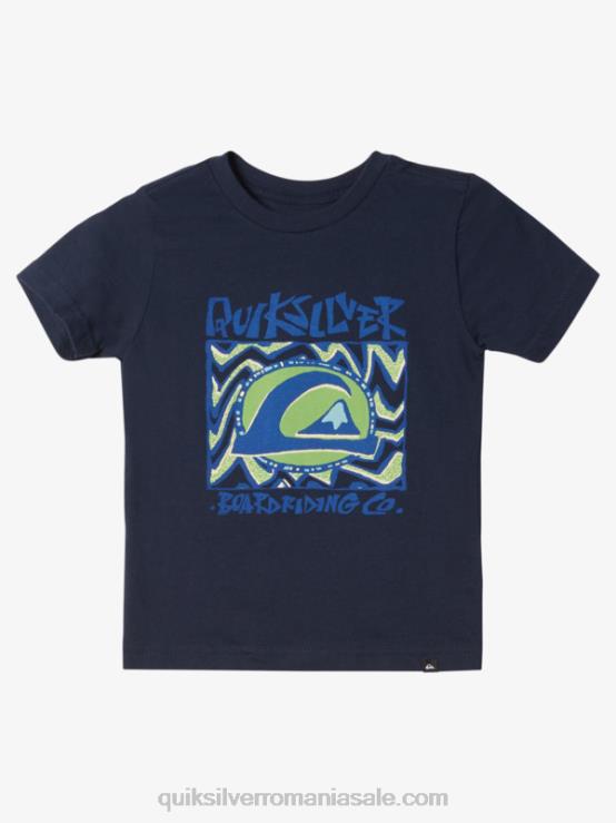blazer bleumarin 2-7 tricou soare de la miezul nopții XT6B1963 băieți Quiksilver