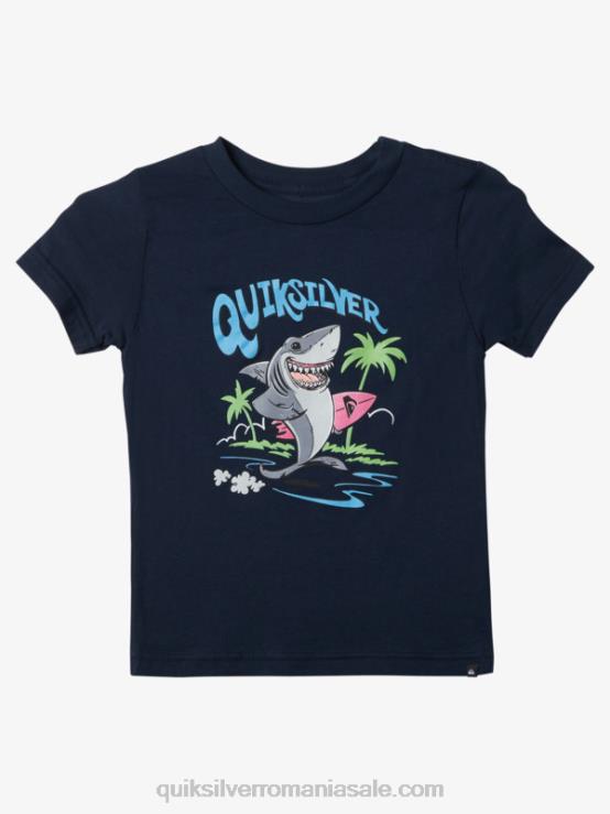 blazer bleumarin 2-7 tricou spălat XT6B1969 băieți Quiksilver