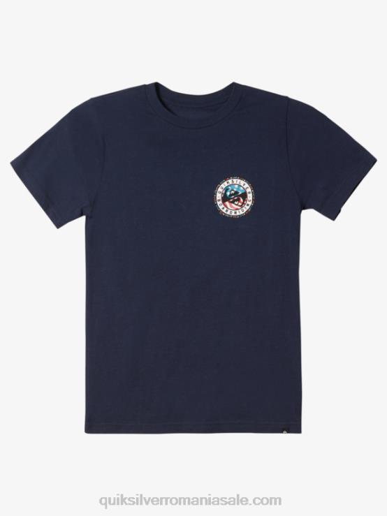 blazer bleumarin Tricou distractiv de vara 8-16 ani XT6B1941 băieți Quiksilver