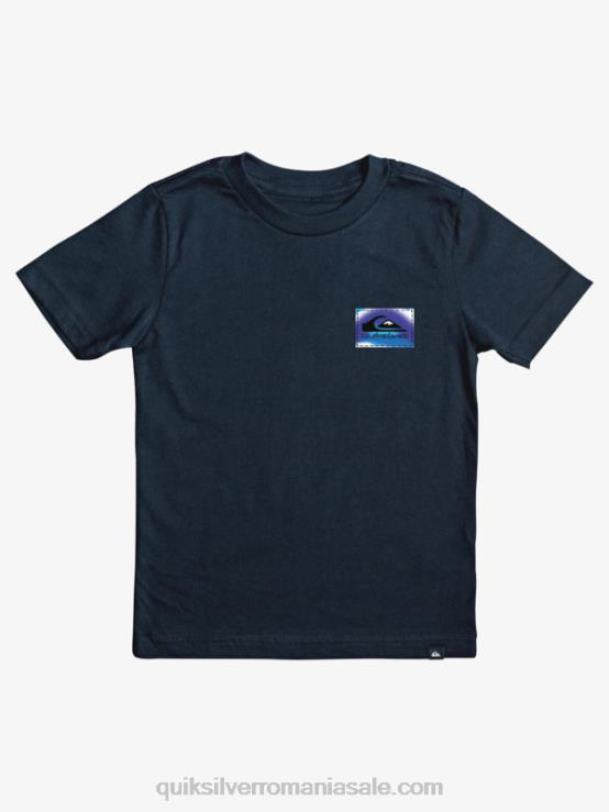 blazer bleumarin Tricou flux de 8-16 culori XT6B2174 băieți Quiksilver