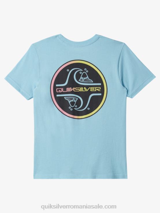 cer albastru Tricou cu bule de 8-16 nuclee XT6B1955 băieți Quiksilver