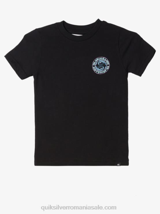 negru Tricou 2-7 povești sărate XT6B1952 băieți Quiksilver