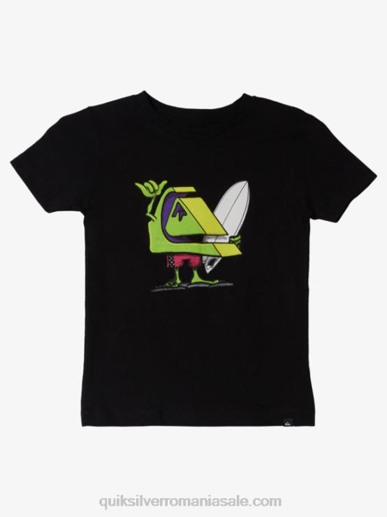 negru Tricou 2-7 surf buddy XT6B2159 băieți Quiksilver