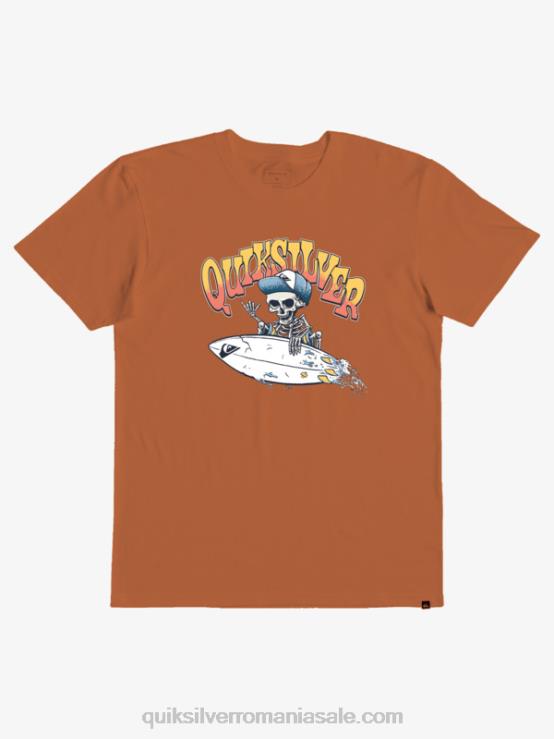 portocaliu Mecca Tricou schimb de vineri 2-7 XT6B2232 băieți Quiksilver