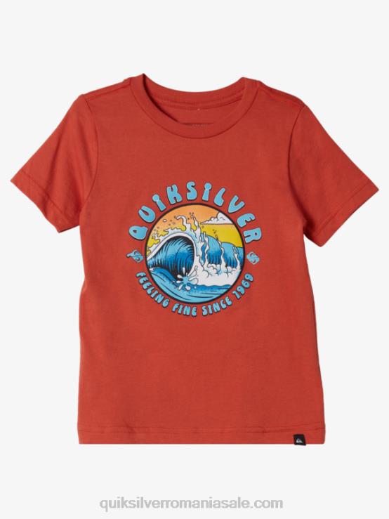 portocaliu Mecca Tricou tunel 2-7 lumina XT6B2128 băieți Quiksilver