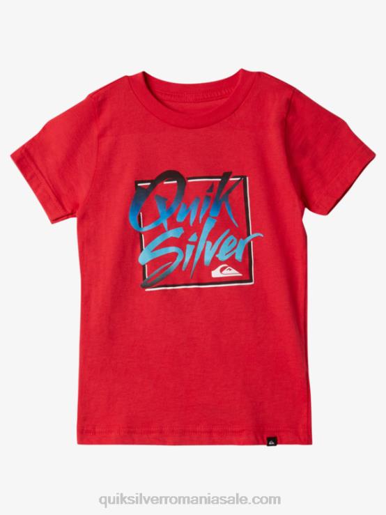 rosu cu risc ridicat 2-7 tricou cu senzație de vară XT6B1976 băieți Quiksilver