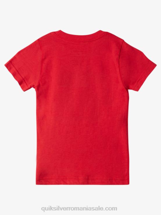 rosu cu risc ridicat 2-7 tricou cu senzație de vară XT6B1976 băieți Quiksilver