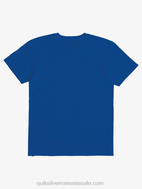 snorkel albastru Tricou 8-16 mai mare XT6B2208 băieți Quiksilver