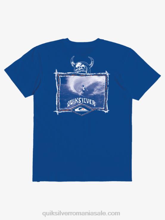 snorkel albastru Tricou 8-16 surfer oftune XT6B2178 băieți Quiksilver