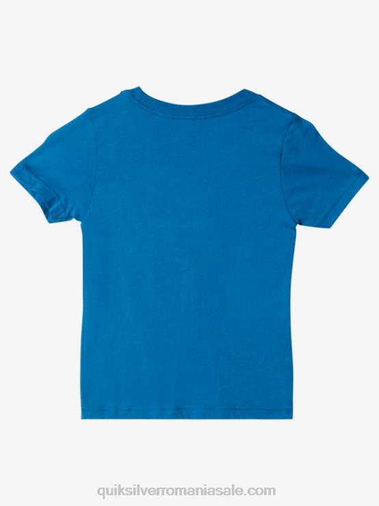 snorkel albastru Tricou cu mașină 2-7 escapadă XT6B1949 băieți Quiksilver