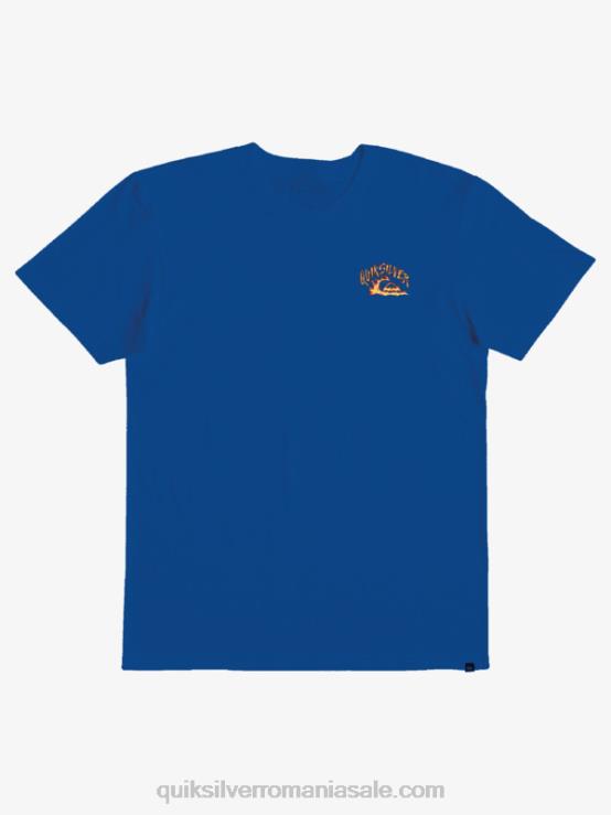 snorkel albastru Tricou gardian 8-16 valuri XT6B2231 băieți Quiksilver