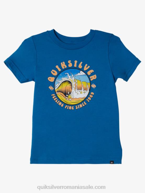 snorkel albastru Tricou tunel 2-7 lumina XT6B2129 băieți Quiksilver