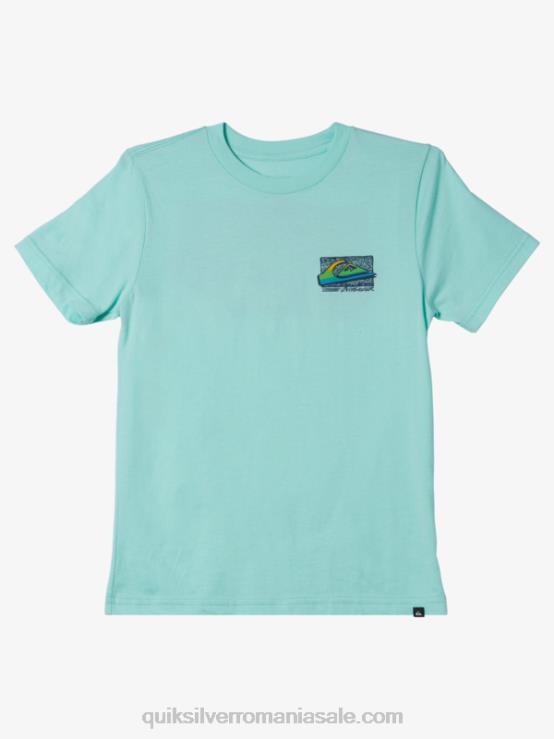 sticla de plaja 8-16 tricou retro fade XT6B2124 băieți Quiksilver